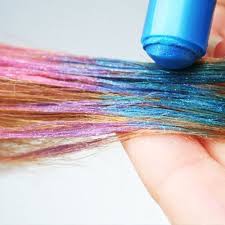 See the difference of edge blendable hair chalk! Amazon Com Light Blue Hair Chalk Edge Blendable Hair Color Beauty