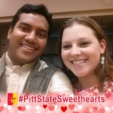 We are celebrating Valentine's Day with stories from some of our Pitt State  Sweethearts! ❤️💛