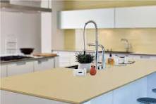 Beige Artificial Marble Stone Slabs