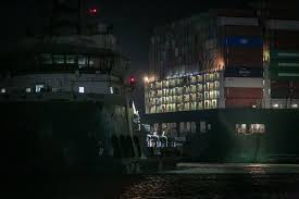 The vessel was being towed for safety checks to the great bitter lake, which disruption to global trade will not end with the refloating of the ever given. Pvw Vbw0xjrrym