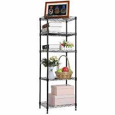 Black bathroom kitchen towel rack. Yohkoh 5wire Shelving Metal Storage Rack Adjustable Shelves For Laundry Bathroom For Sale Online Ebay