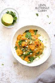 Instant Pot Red Lentil Butternut Squash Curry Stovetop Option Vegan Richa Recipe Indian Food Recipes Vegetarian Butternut Squash Curry Indian Food Recipes