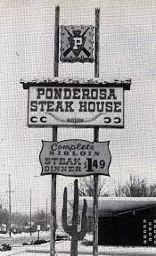 Ponderosa Steak House Located At Nichol And Raible Avenue Look At Those Prices My Childhood Family Doctor Dr King Was In T Anderson Indiana Indiana Hometown
