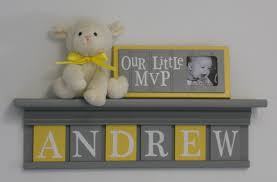 If you are buying them for a nursery we suggest large decorative wooden letters to achieve the wall decor you have in your mind. Large Initial Wall Decor Letter M