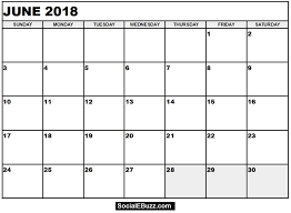 June 2018 Calendar Printable Template June Calendar 2018 June 2018 Printable Calendar June 2018 Calendar Template June 2018 Calendar With Holidays Http S