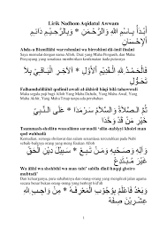 Check spelling or type a new query. Doc Lirik Nadhom Aqidatul Awwam Maman Mn Academia Edu