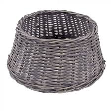 Sometimes it's the only way to ge. Christmas Tree Basket Macario Made Of Rattan Grey 10 26cm O26 65cm