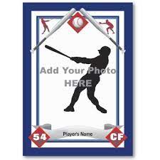 You can customize every detail of your card design, including the baseball cartoon, card colors, bio details, player profile and trivia. Make Your Own Baseball Card Zazzle Com Baseball Card Template Baseball Card Boxes Baseball Cards