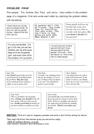 Giving Advice Advice Columns Advice Comprehension Exercises