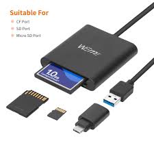 As the name implies, it incorporates two different formats at once: Sd Card Reader Usb 3 0 Cf Sd Tf With Type C Adapter Alxum