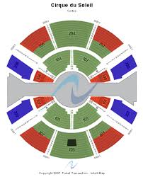 Seating Chart For Kooza 2019