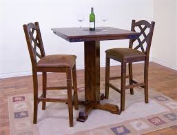 Rustic Pub Set Santa Fe Pub Table With Slates Pub Table Sets Pub Table Kitchen Table Settings