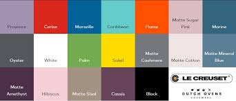 most popular le creuset color in 2019 le creuset cookware