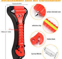 SANOU Emergency Hammer for Car Safety Hammer with Belt Knife ...