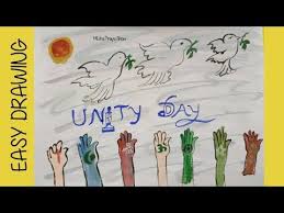 Unity In Diversity Drawing National Unity Day Poster Rashtriya Ekta Diwas Drawing Unity Day Youtube Unity In Diversity Diversity Poster Drawings