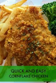 Crispy Cornflake Chicken Recipe Cornflake Chicken Chicken Recipes Cornflake Chicken Recipe