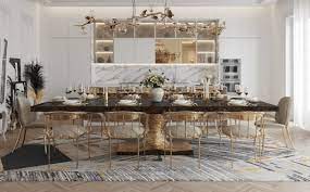 Gate legged dining tables have been around for a long time now, and they still provide a good answer for small homes that lack an area in which to set up a long table permanently. 10 Exclusive Furniture Designs For Your Luxury Dining Room