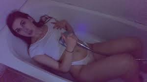 Girl next door masturbates in the shower in white panties and top. Porn  Videos - Tube8