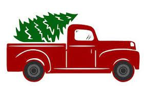 Vintage Red Truck Free Svgs Project Ideas Christmas Red Truck Christmas Tree Truck Truck Crafts