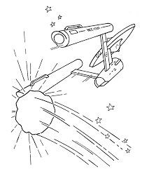 The wrath of khan uniform. Star Trek Coloring Pages