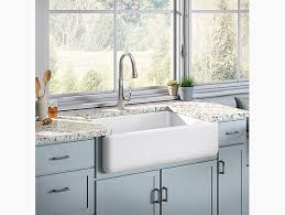 6 or 12 month special financing available. Whitehaven Self Trimming 32 Undermount Single Bowl Sink W Tall Apron K 5827 Kohler Kohler