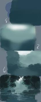 来自梦小懒的图片分享 堆糖网 digital painting tutorials digital painting techniques digital painting