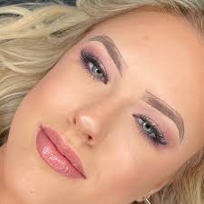 Two steps to creating eyebrows 1. Best Eyebrow Stencil For Microblading