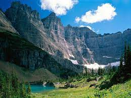 Browse stunning glacier national park wallpaper & wall murals today at limitless walls. Hd Wallpaper Landscape Glacier National Park Montana Cliff Mountains Wallpaper Flare