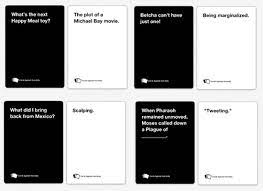 This party game for horrible people is a lot like apples to apples, but a lot sexier, darker, and certainly more inappropriate. Why Cards Against Humanity Is Such A Big Deal Stylecaster