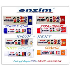 Jual Enzim Pasta Gigi Anak Anak 63gram 50 Ml Tutty Fruity Kota Tangerang Shop Kkkt Tokopedia