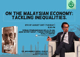 Dengan loghat utara yang pekat. Angkatan Belia Islam Malaysia Muslim Youth Movement Of Malaysia Abim Lecture On The Malaysian Economy Tackling Inequalities By Dr Muhammed Abdul Khalid Managing Director Dm Analytics Malaysia