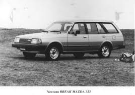 1985 Mazda 323 Break Original Factory Photo Oua1200 Mazda Photo The Originals