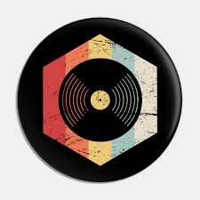 Explore tumblr posts and blogs tagged as #vinyl record aesthetic with no restrictions, modern design and the best. Retro Vintage Vinyl Record Icon Vinyl Record Pin Teepublic