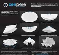 ZENPORE - Papel de filtro plegado cuadrante de 12.5 cm, preplegado (conos),  grado 1 cualitativo – Caudal medio 125 mm (50 discos) : Amazon.com.mx: ...