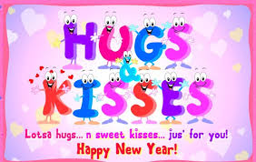 Hugs Kisses New Year Love Wishes Card Happy New Year Quotes Happy Sweetest Day Love Wishes