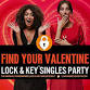 Inland Empire LOCK & KEY SINGLES PARTY Ages 24-49.... event in Redlands, CA