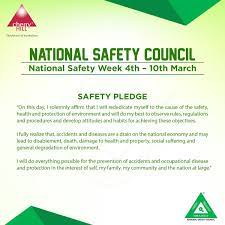 In order to protect our employees, other drivers, pedestrians and cyclists, xyz inc requires . Cherry Hill Interiors Pa Twitter Here S The Safety Pledge Shared By The National Safety Council For This National Safety Week Cherry Hill Respects And Dedicates Itself For The Same Cherry Hill Redefiningworkplaces