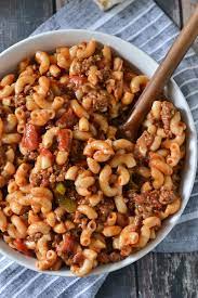 Classic American Style Goulash Mother Thyme Recipe Goulash Recipes Dinner With Ground Beef Pasta Dishes