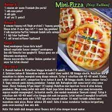 Mini Pizza Recipes Food Roti Bread