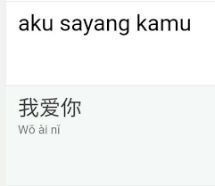 Nah, kata romantis berikut ini juga berbahasa korea. Bahasa Mandarin Aku Sayang Kamu Belajar