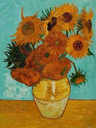 Van gogh sunflowers for kids. Van Gogh Sunflowers Art P R E P
