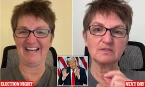 Smile wiped off face of cackling professor who bought champagne to toast  Kamala win