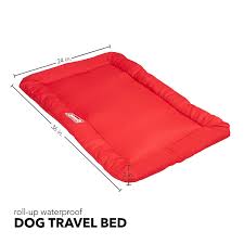 The calming dog bed has a simple yet effective design that provides your dog with a comfortable, warm, and safe place. Coleman Roll Up Waterproof Travel Bed Want Additional Info Click On The Image This Is An Affiliate Link Dogbeds Dog Bed Dog Travel Bed Dog Bed Large
