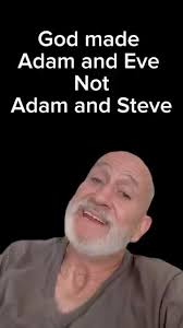 God Created Adam And Eve Not Adam And Steve Quote