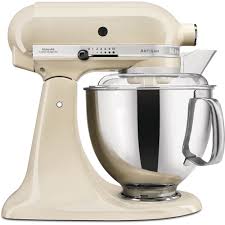 kitchenaid artisan mixer in almond