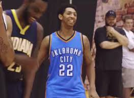 I think a lot of us have been worried about the backup guard spot, but between the bubble and these two games. Okc Thunder Cameron Payne Tanz Gif Find On Gifer