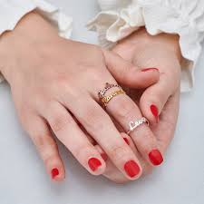 From a to the mysterious cursive z, you'll be an expert cursive writer when you're done. Script Name Ring In Gold Plating Myka Formerly My Name Necklace