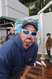 Capt Bill! Gave me the pouty face for not getting in the picture! LOL. Love  him.