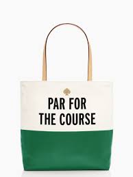 Starwood Par For The Course Tote Kate Spade New York Golf Fashion Men Ladies Golf Womens Golf Fashion