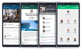 Mobile Intranet App For Employee Communication Jive